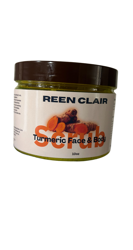 Reen Clair Turmeric Face & Body Scrub